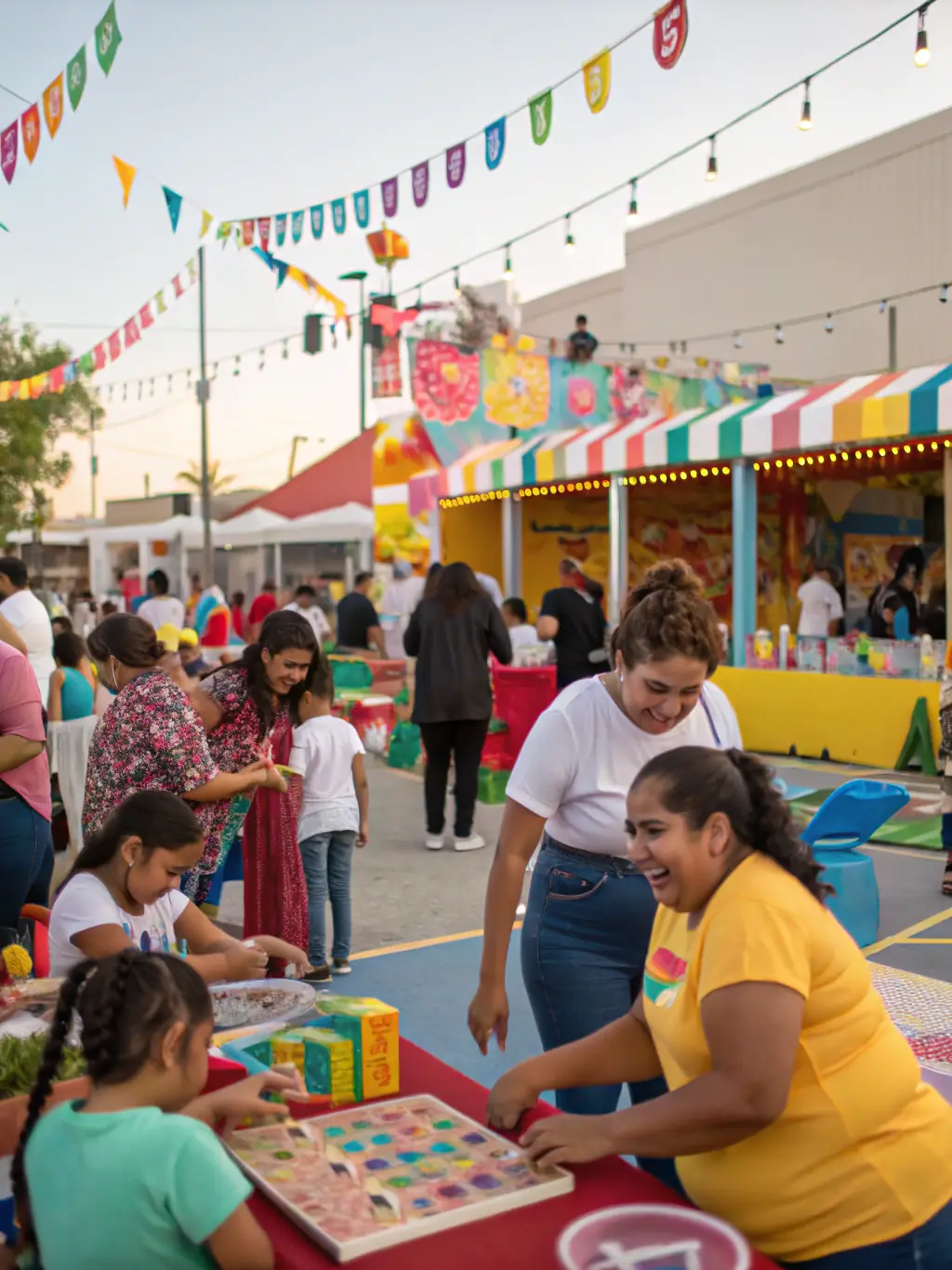 A picture of a group of people participating in a local community event organized by LE TILLEUL REILHACOIS, emphasizing community engagement.